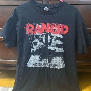 rancid and out came the wolves t shirt